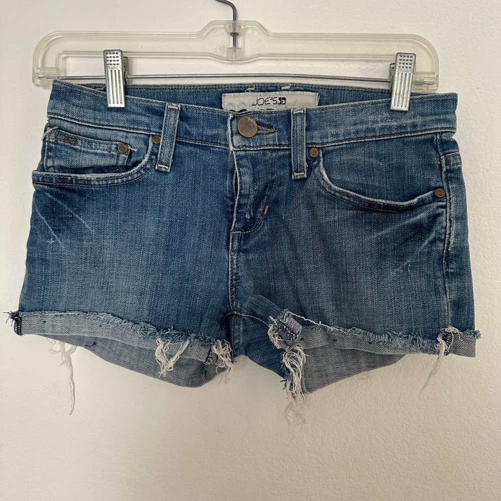 Joe's Jeans Blue Denim Short Shorts!